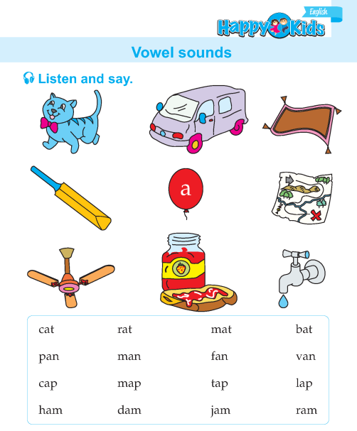 Vowels sounds